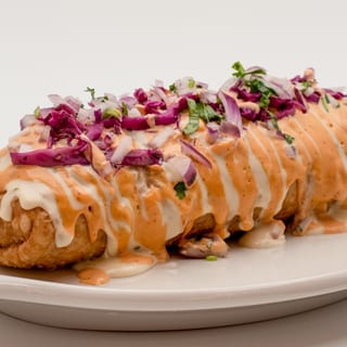 Grilled Vegetable Chimichanga (V)
